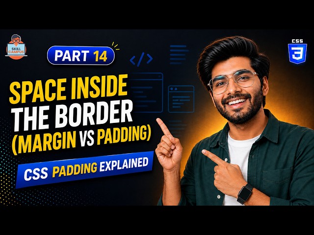 CSS Padding Explained: Space Inside the Border (Margin vs Padding)