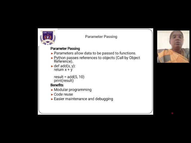 LCS:  Python for data analytics Part I | Ms. T. Jayanthi | BCA