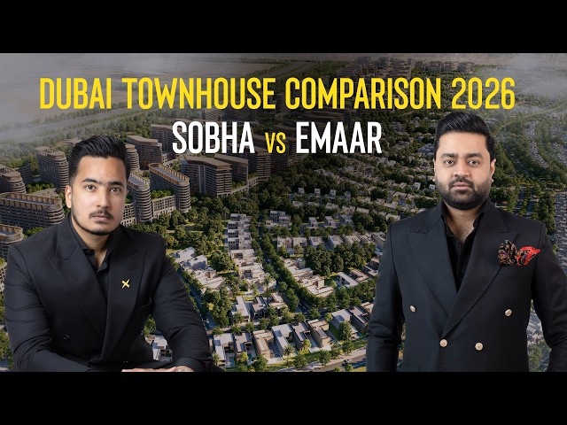 Sobha Sanctuary vs Emaar Valley Phase 3: Dubai Townhouse Comparison 2026