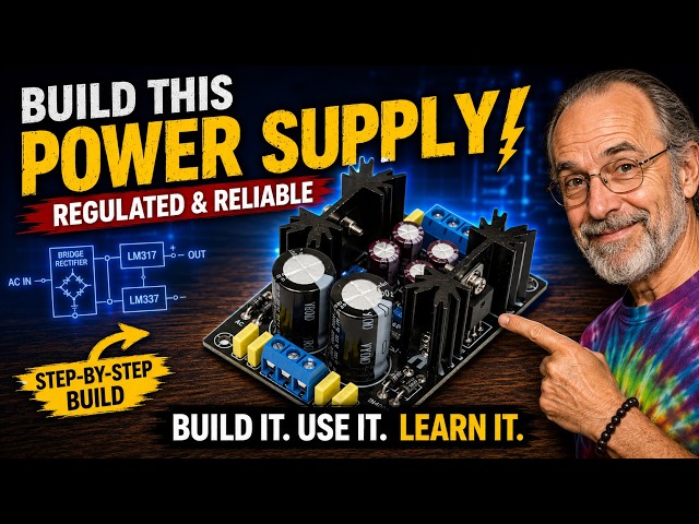 PA,s Electronic Study Lab (Episode 2 Building the dual rail power supply)
