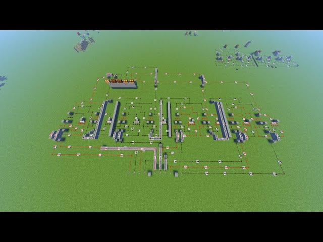 4-bit Binary Adder in Minecraft