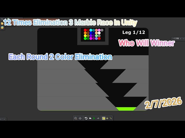 12 Times Elimination 3 Marble Race In Unity