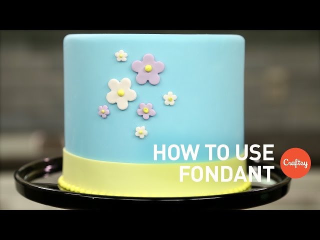 How to Use Fondant (4 Tips)  | Cake Decorating Tutorial