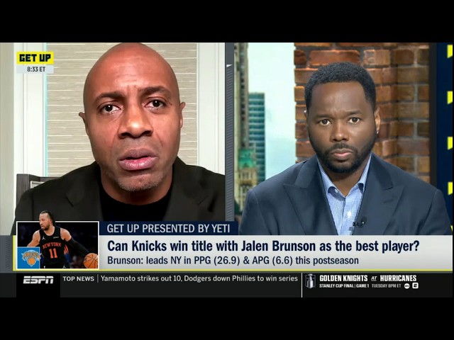 GET UP | JWill disagrees with Draymond Green's take on Jalen Brunson, Knicks' 2026 NBA Finals hopes