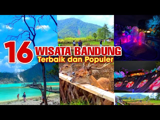 16 BEST AND POPULAR BANDUNG TOURIST ATTRACTIONS THAT MUST BE VISITED‼️ LATEST BANDUNG TOURISM 2025‼️