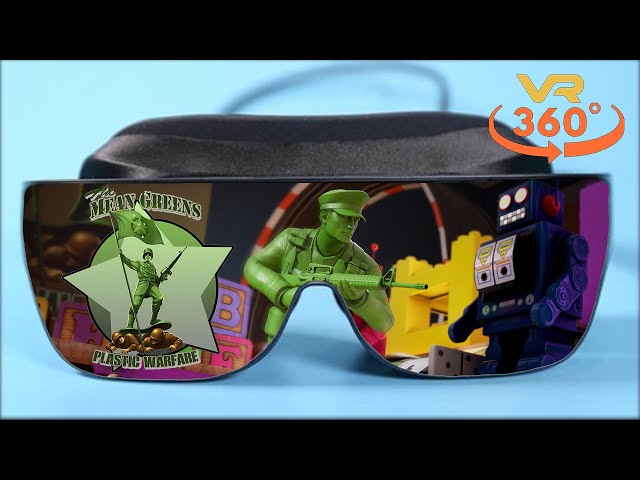 The Mean Greens - Plastic Warfare VR 360° 4K Virtual Reality Gameplay