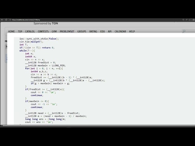 Codeforces Round 1075 (Div. 2) Problem B Solution