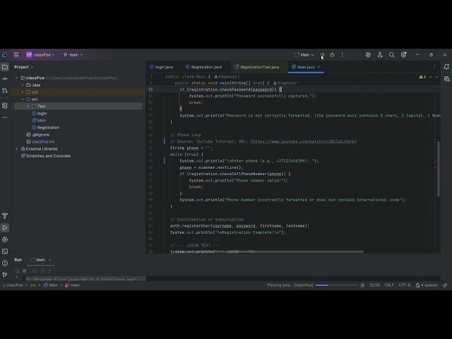Java projet + Junit test