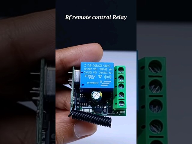 Control anything from a long distance - RF relay module #technoreview85 #electronicproject
