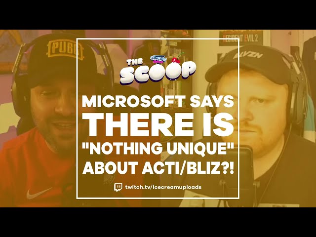 Microsoft Says There Is "Nothing Unique" About Activision/Blizzard?! - UK Video Game Podcast