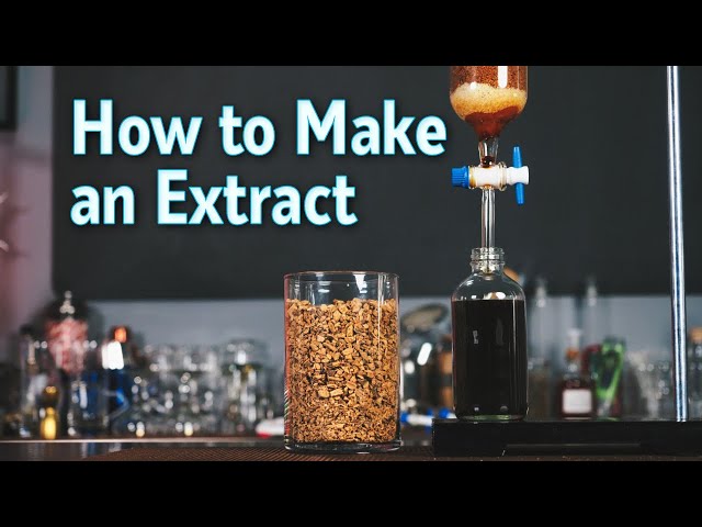 How to Make an Herbal Flavour Extract for Bitters and Soda