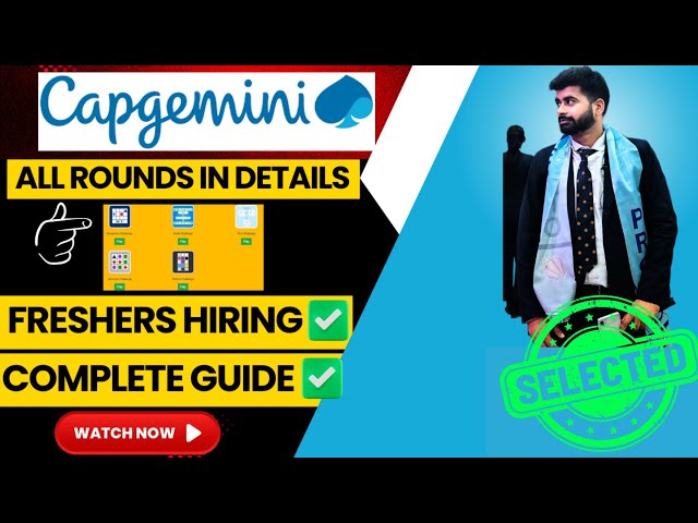Capgemini Placement Process 2025 🔥  My Experience + All Rounds Explained with Proof! #capgemini