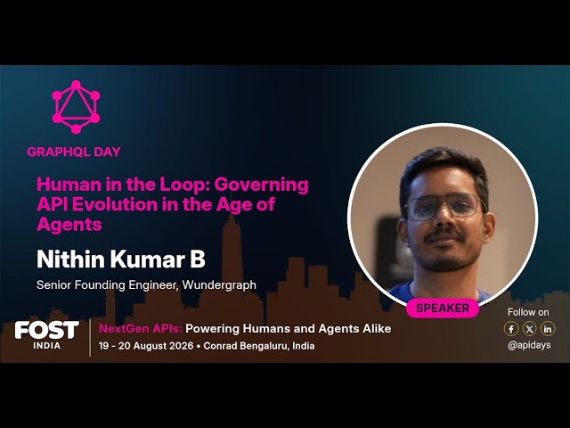 Human in the Loop: Governing API Evolution in the Age of Agents | apidays India 2026