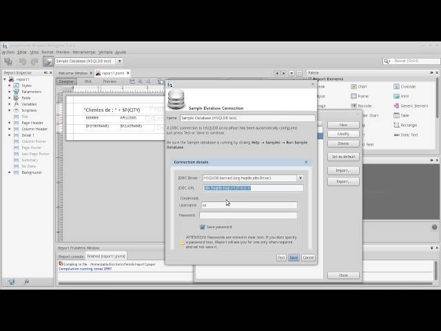 UT5-4 Desarrollo de Interfaces - Integración de un informe en una aplicación Java