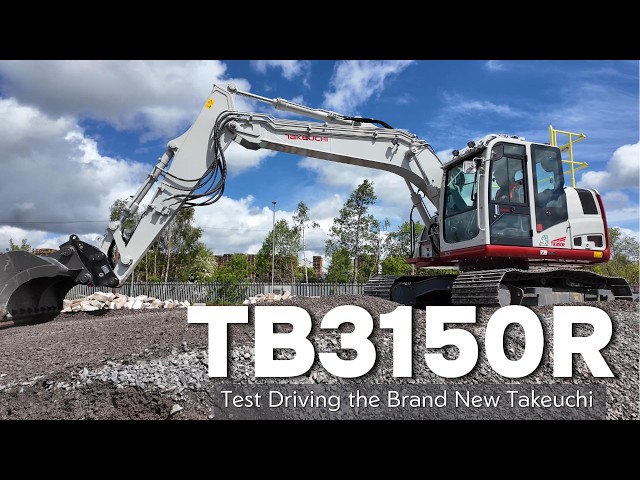 Is This Takeuchi's Best Excavator Yet? | NEW TB3150R Review & Test Drive
