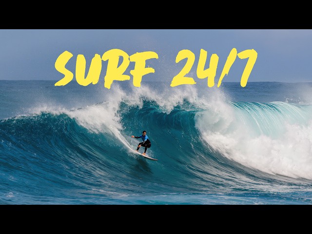 LIVE: Heaviest Wipeouts & Massive Barrels 🌊 Non-Stop Big Wave Surf 24/7