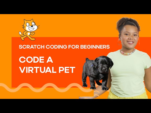 🐶🐱 How to Code a Virtual Pet in Scratch! | Code Along Jr. with Black Girls Code
