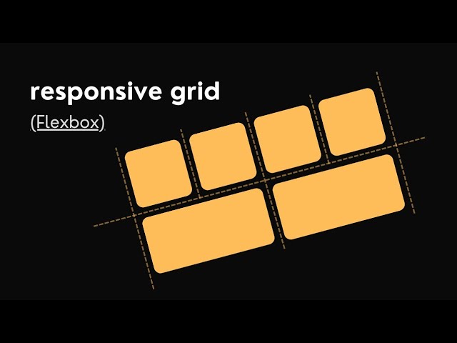 Creating a Responsive Grid using Flex CSS!