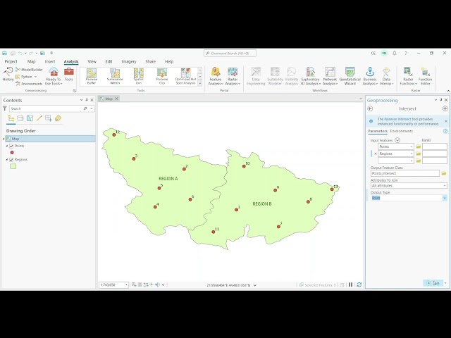 How To Use the Intersect Tool in ArcGIS Pro