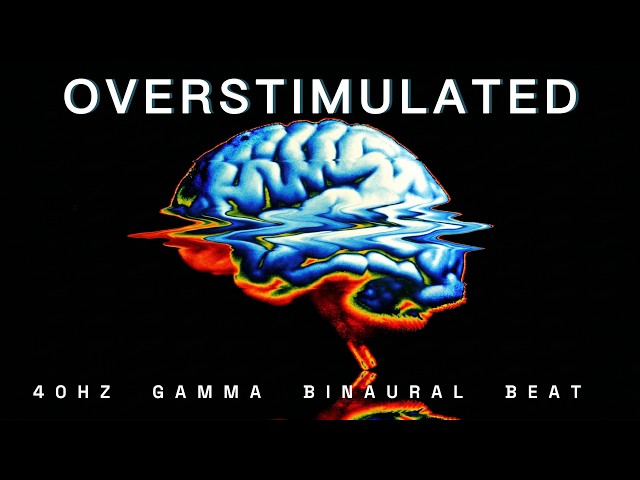 Overstimulated Brain Reset (40Hz Gamma Protocol) - Neural Clarity [120min SESSION]