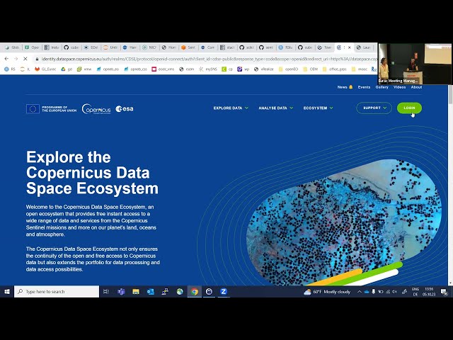 Peter Zellner / Michele Claus: OpenEO in action Learn how to get started with openEO