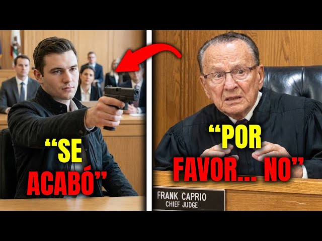 Senator's son threatens Judge Caprio | Police close the courthouse