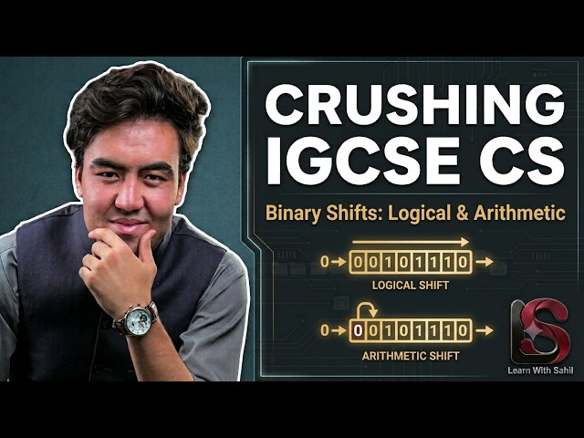 06 binary shifts | Logical vs Arithmetic Binary Shifts | IGCSE Computer Science