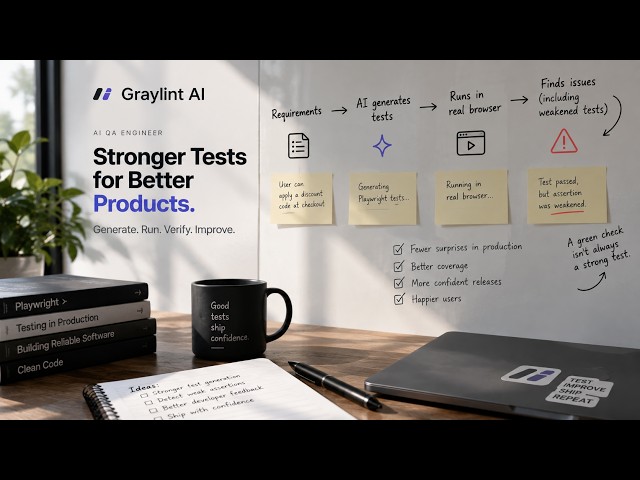 Graylint AI — Tests That Tell You What They Weakened | AI QA Engineer Demo