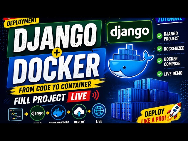 Build & Deploy Django Project with Docker 🚀 | ChatGPT Guided (Live Demo)