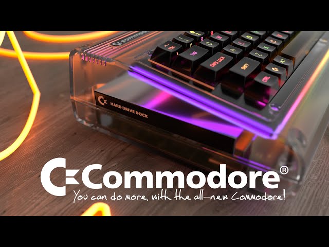 Commodore 64x Translucent RGB