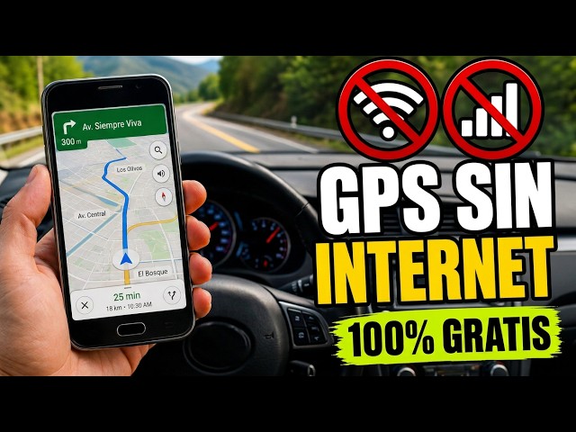 How to Get GPS WITHOUT Internet for Free 🗺📲