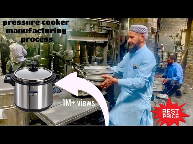 How Pressure Cookers Are Made in Factory | Full Manufacturing Process