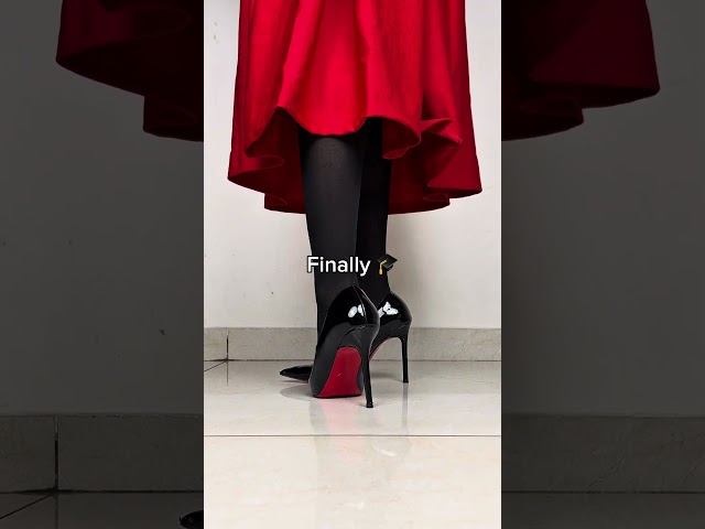 Finally 👠🎓 #highheels #heel #heels #louboutin #gradution #fyp #fashion #trending #viral #style