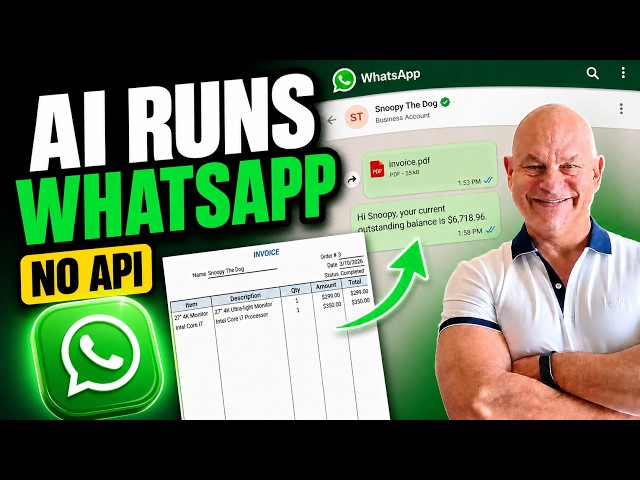 Build a WhatsApp AI Agent That Replies and Sends Files