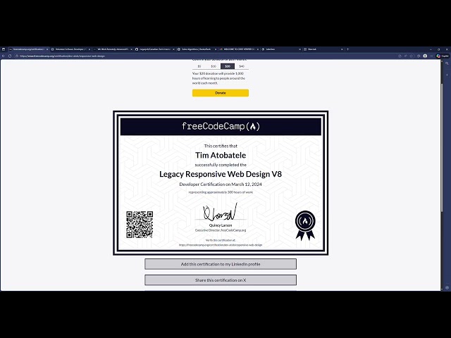 Using FreeCodeCamp to Learn Web Dev