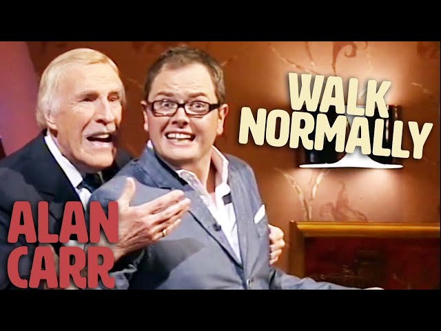 Bruce Forsyth Shows Alan Carr How to Walk | Chatty Man | Alan Carr