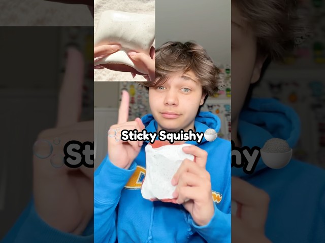 🍚DIY Paper Sticky Squishy!? #diy #diysquishy #squishy #papersquishy #fidget #papercraft #cute