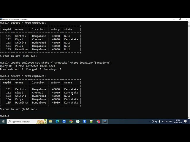 SQL Session 3 | Full Stack Java | MySQL