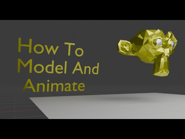 A Blender Tutorial (For Complete Beginners)!