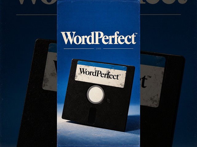 Word Perfect – 1985 #retrocomputing #techretro #retro