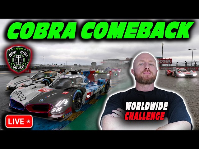 My FIRST STREAM With the Fanatec DD+! | GT7 Cobra Comeback LIVE