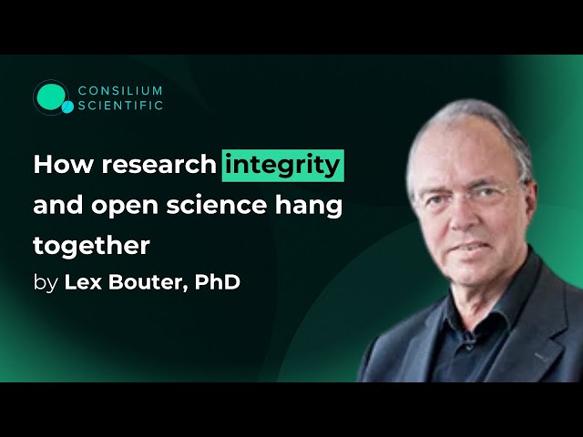 Lex Bouter - How research integrity and open science hang together