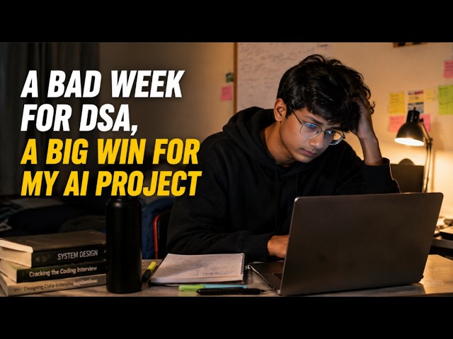 A Bad Week for DSA, A Big Win for My AI Project