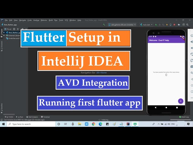 Flutter SDK setup in IntelliJ IDEA on Windows 10