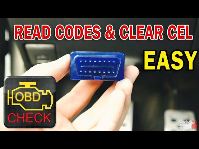 How to Use an OBD2 Scan Tool: Read and Clear Check Engine Codes |