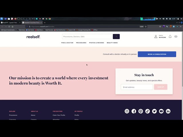 Improper Input Validation on RealSelf | Bug POC | BugCrowd