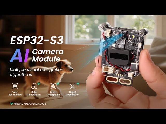 Elecrow ESP32-S3 AI Camera Module First Look | Compatible with Arduino/Raspberry Pi