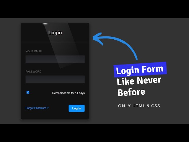 Trending Registration Form UI Design Using HTML & CSS | Frontenddude