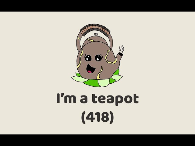 Episode #418 - I'm a teapot (HTTP Response Codes)