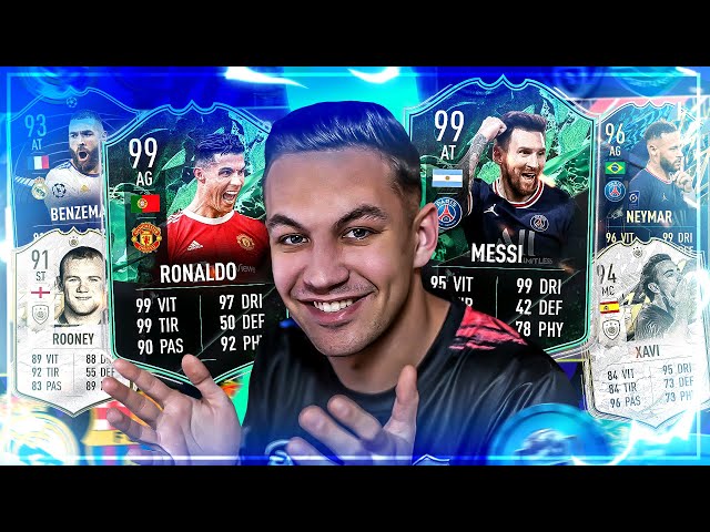 LA DRAFT DE MESSI ET RONALDO ! FIFA 22
